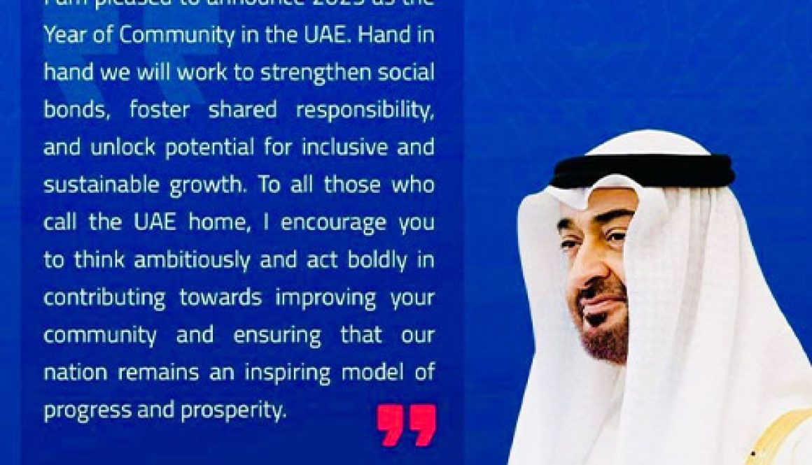 2025 The Year of Community in the UAE