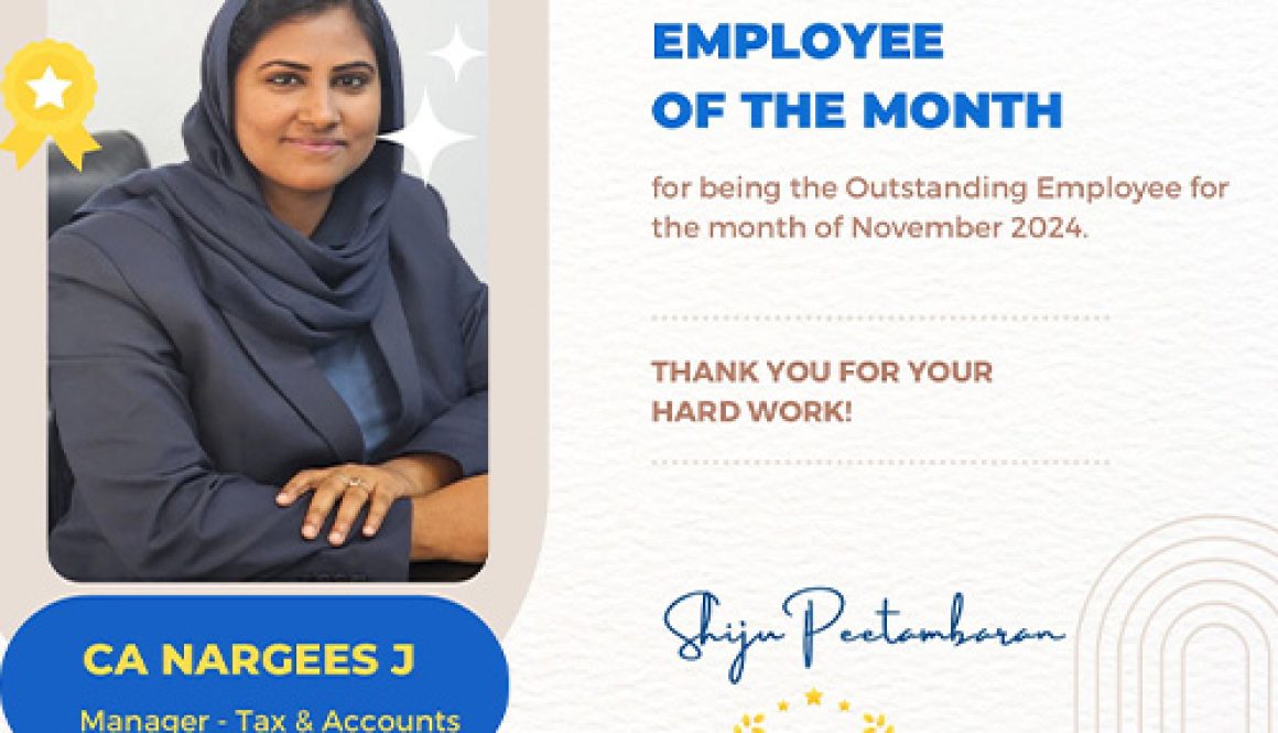 Celebrating Excellence Employee of the Month – November 2024